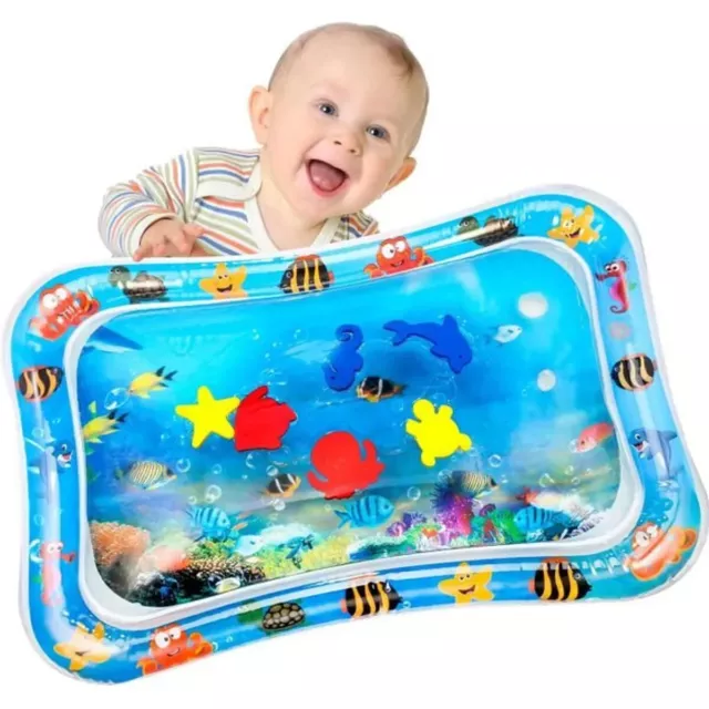 Tapis d'eau Gonflable bébé coussin matelas Tapis amusement activité enfant bébé