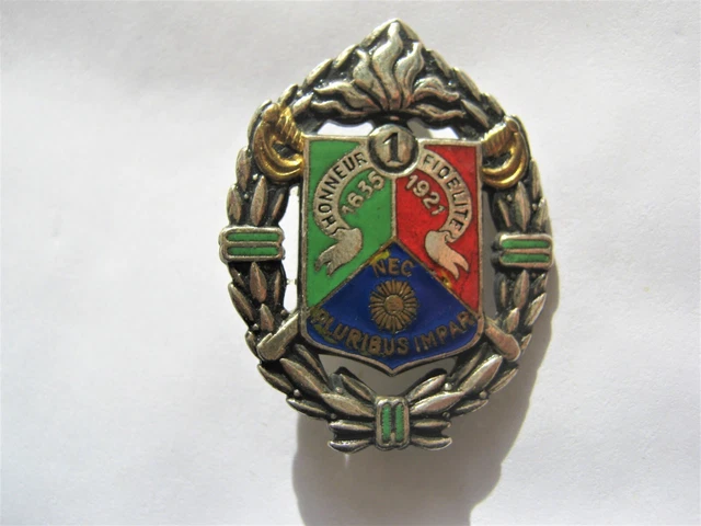 Paire D'insignes Militaires Saint-Cyr - Boutonnière Drago Paris - Pin's Métal