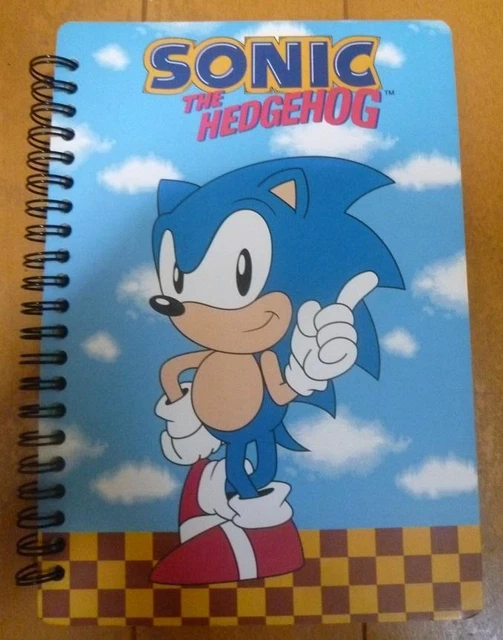 [SONIC THE HEDGEHOG/NOTE] Ring notebook/SEGA/Second-hand Sega Sonic the ...