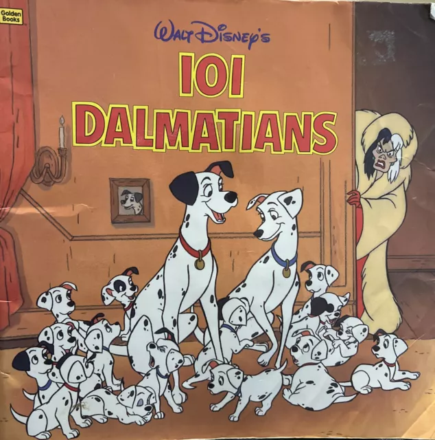 A Big Golden Book Walt Disney’s Classic 101 Dalmations 1991 Paperback