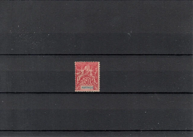 Timbre Martinique France Colonie 1892 N°41 Neuf* Mh