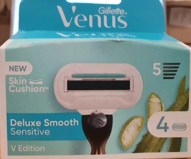 Gillette Venus 4 Lames de Rasoir - de Luxe Doux Sensible Neuf (76)