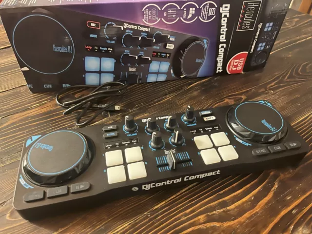 Hercules Dj Control Compact Consolle per Dj