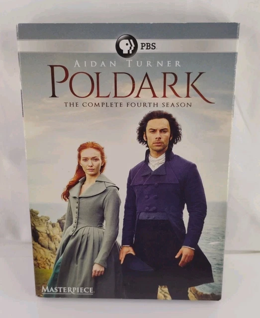 POLDARK: COMPLETE SERIES Four DVD Drama (2018) Aidan Turner