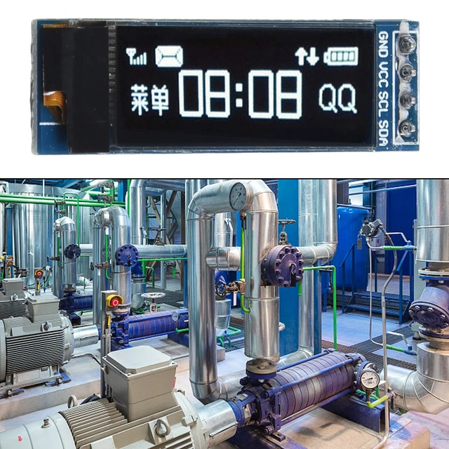 Modulo Display OLED 0.49 Pollici Miskall - Schermo A Colori 128x32 Con Interfaccia IIC A 4 Pin - Foto 8