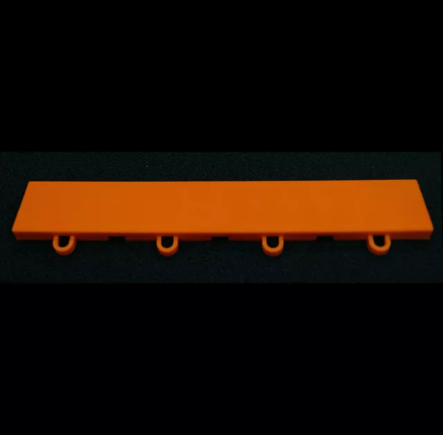 Quick Diamond Male Ramping - Orange /To Suit Quick Diamond Garage Flooring Tiles