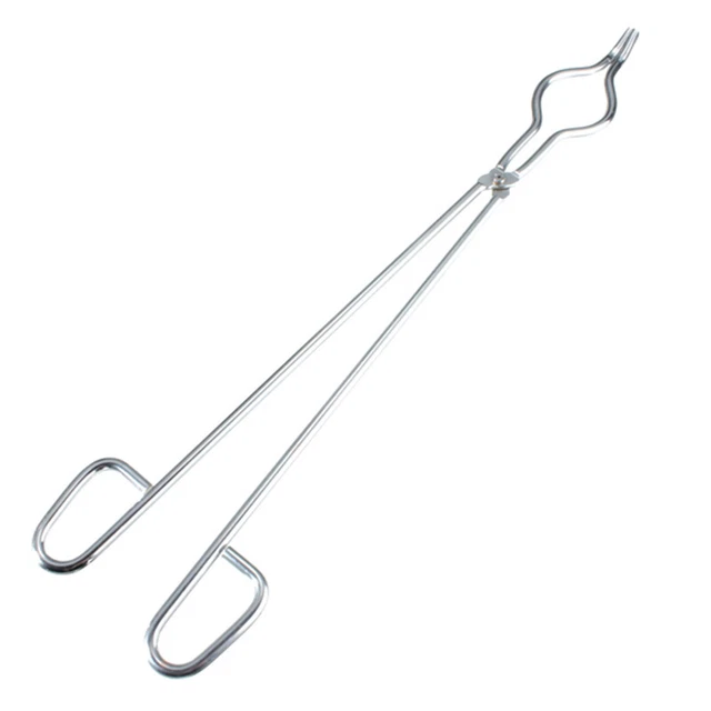 45 cm Acero Inoxidable Crisol Pinza Pinza Grafito Fundición Horno Alicates Ho A2G7