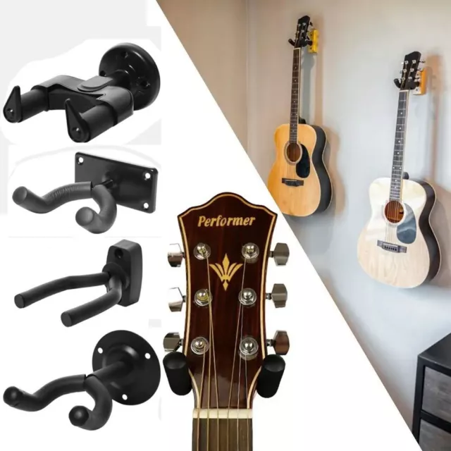 Wand halterung Gitarren-Kleiderbügel  E-Gitarre Violine Ukulele