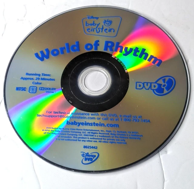 Baby einstein world of rhythm discovery kit dvd 2012 canadian