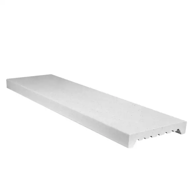COPRIMURO EVOLUTION IN CEMENTO LEVIGATO BIANCO LARGHEZZA INTERNA 11,50x100cm COPRIMURO EVOLUTION IN CEMENTO LEVIGATO BIANCO LARGHEZZA INTERNA 11,50x100cm