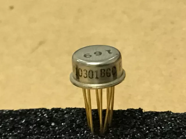 (1 pièce) comparateur de tension Fairchild JM38510/10301BGC, simple, 8 broches, métal, 2