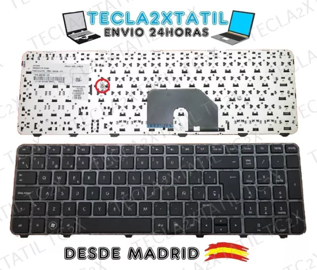 TECLADO PARA PORTATIL HP Pavilion dv6 6b08ss EN ESPAÑOL NUEVO KEYBOARD SP