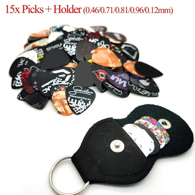 Guitare universelle choix de couleurs assortiment plectres électriques adolesce