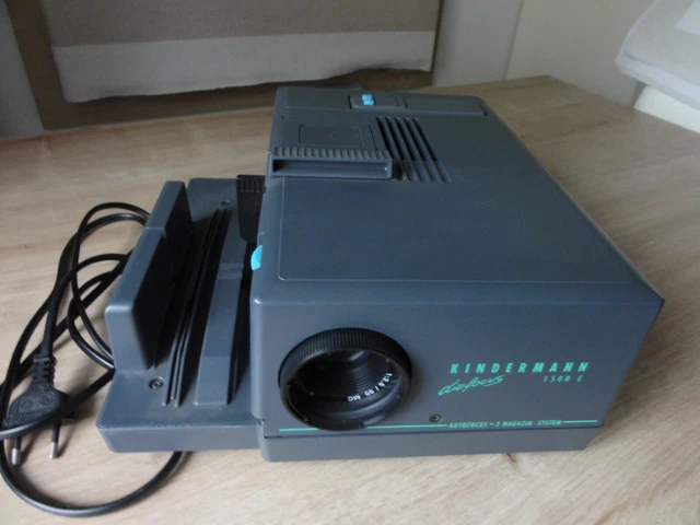 Projecteur De Diapositives Kindermann Diafocus AV 150 - Occasion - Noir