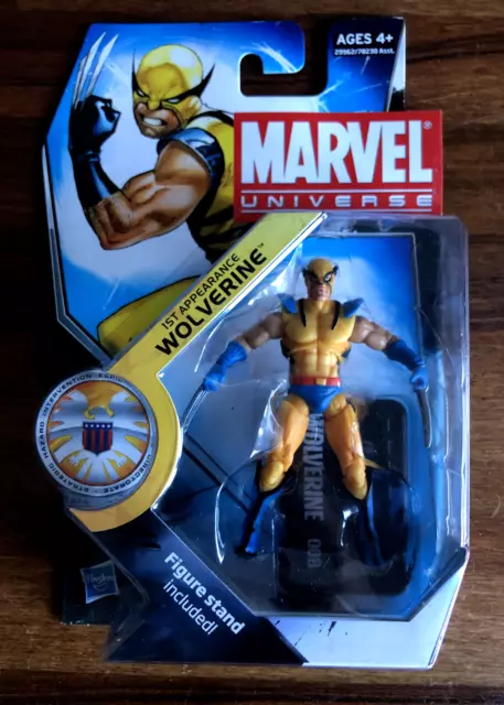 Marvel Universe Series - WOLVERINE 1ST APPEARANCE 3.75" Figure Hasbro ** NEW **