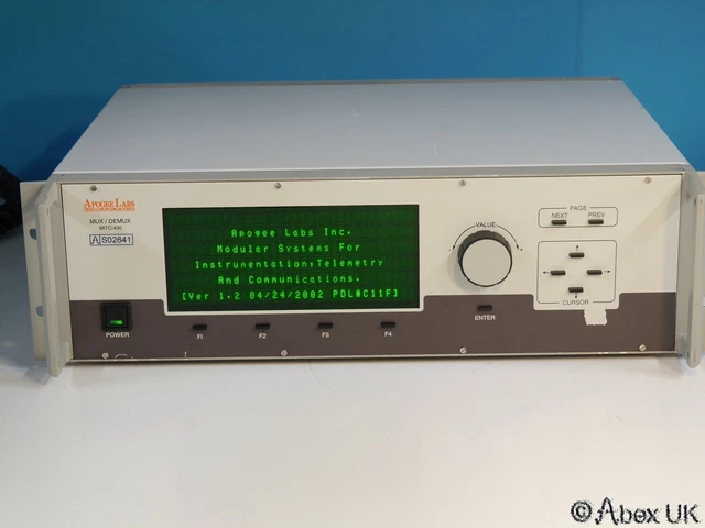 Apogee Labs MITC-430 Falcon Mux/Demux ADC8 2030 DAC8 2031 MUX9 2016 OC31F 2027