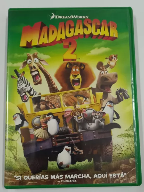 Madagascar 2 - Escape Africa -  Dvd - Dreamworks - Animación - Comedia Infantil