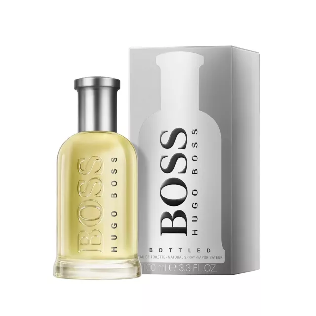 BOSS BOTTLED 100 ml Eau de Toilette Spray Herren-EdT HUGO BOSS NEU OVP