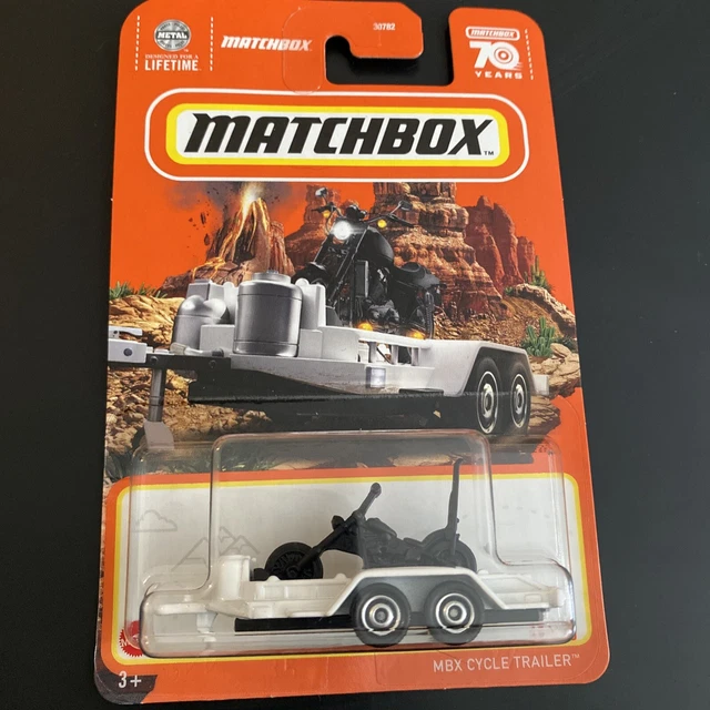 matchbox cycle trailer