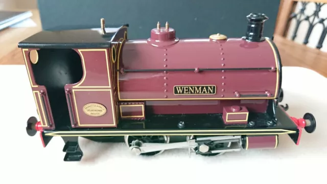 Bassett Lowke BL99053 O Gauge 0-4-0 Maroon Pecket Industrial Loco "WENMAN" NEW