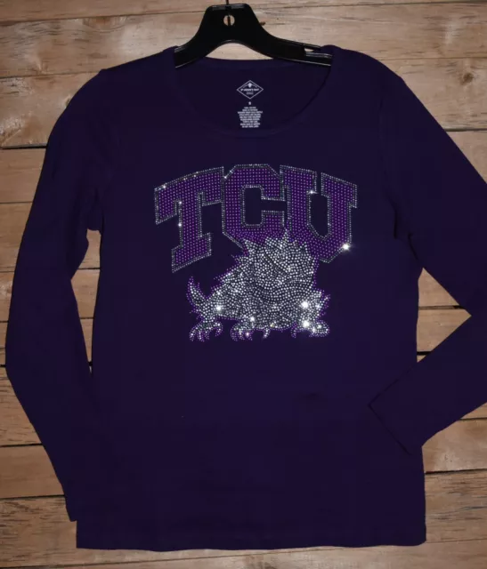 TCU Cuerned Frogs Estrás Camisa o Tanque XS S M L XL XXL 1X 2X 3X 4X 5X 2