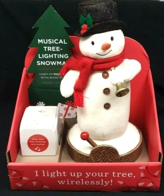 Musical Tree Lighting Snowman - Hallmark Corporate