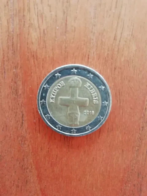 2 Euro Münze Zypern 2018
