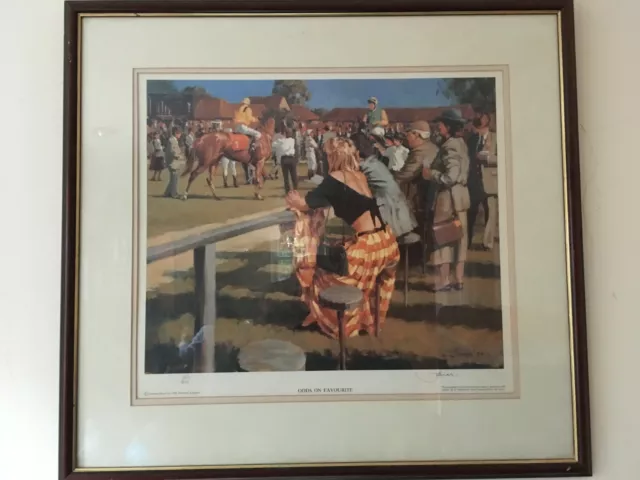 Jonas - Odds on Favourite - Print Only Limited Edition Horse Racing Picture