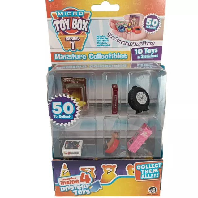 Micro Toy Box Series 1 New Transformers Barbie Connect 4