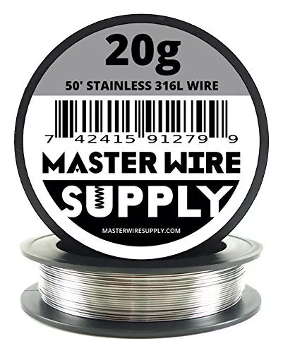 Stainless Steel 316l 50' 20 Gauge Wire