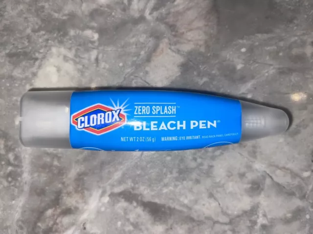 Clorox Bleach Pen Zero Splash White Laundry Grout Stain Dual
