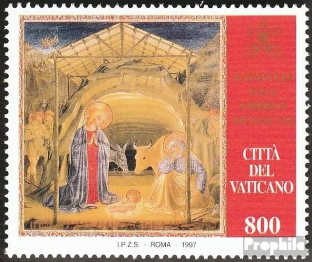 Vatican 1233 (complete issue) unmounted mint / never hinged 1997 christmas