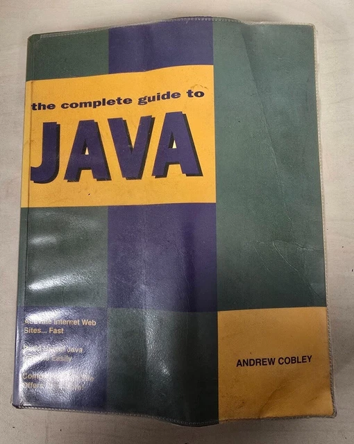 THE COMPLETE GUIDE To Java By Andrew Cobley Ref00414 £13.46 - PicClick UK