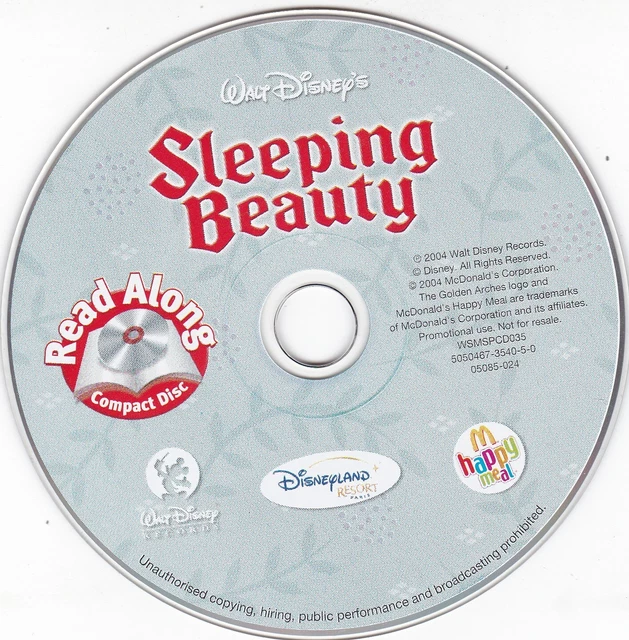 SLEEPING BEAUTY STORYBOOK and CD ( Walt Disney Records CD ) EUR 1,00 ...