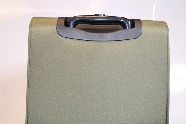 Samantha Brown NEW Olive Geo Camo 2PC Set Carry On/Tote Bag Luggage S7655-35-2PC 6