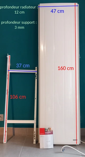 Radiateur électrique rayonnant AMADEUS DIGITAL verticale 2000 W THERMOR