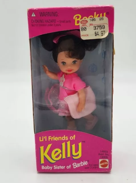 Barbie Li'l Friends of Kelly Becky Doll All Dressed Up 1995 Mattel No 14853 NRFB