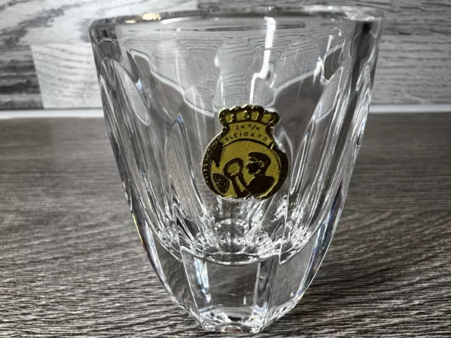 Bleikristall 24% Bleioxyd ShotGlass Gläser Vintage Schnapsglas Dekoration Neu