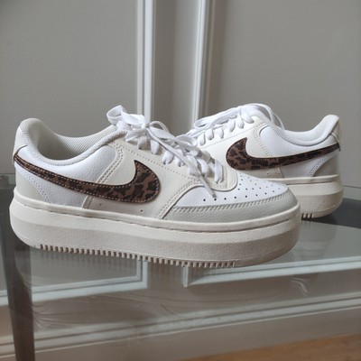 nike court vision alta leopard