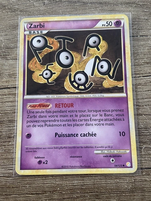 Zarbi - HS:HeartGold SoulSilver - 54/123 - Carte Pokemon Française