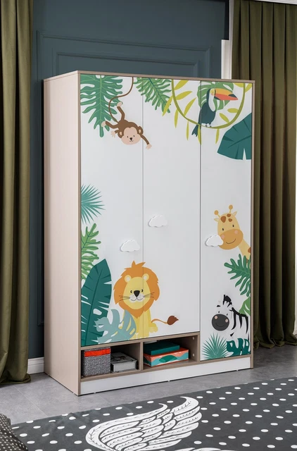 Armarios Niñas Lujo Diseño Dormitorio Armarios Madera Nuevo