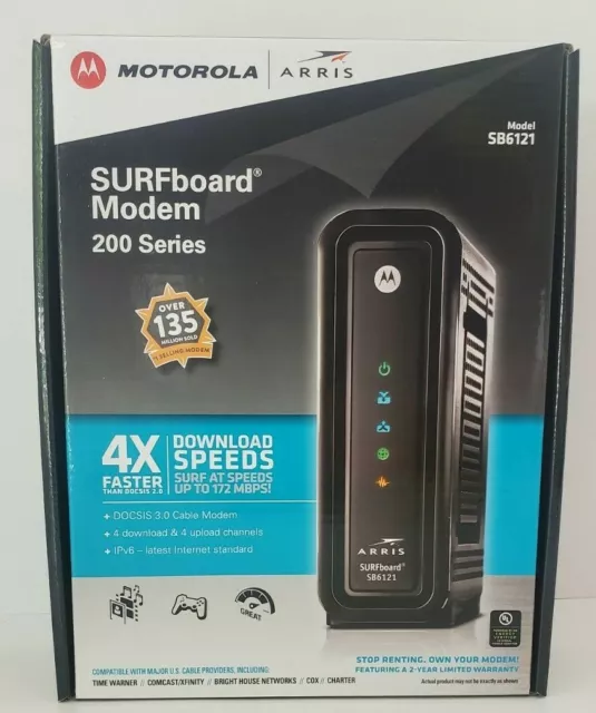 MOTOROLA ARRIS SURFboard Modem 200 series #SB6121