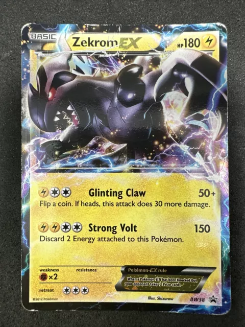 Pokemon Card Game TCG Zekrom EX BKZ Holo JAPANESE