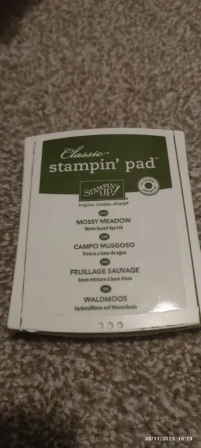 Stampin' Up Classic Ink Pad (old design) - Mossy Meadow