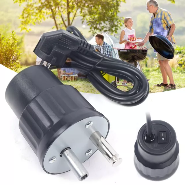 Grillmotor für Spießdreher BBQ Grill motor Mangal Mit Zubehör 1 U / min
