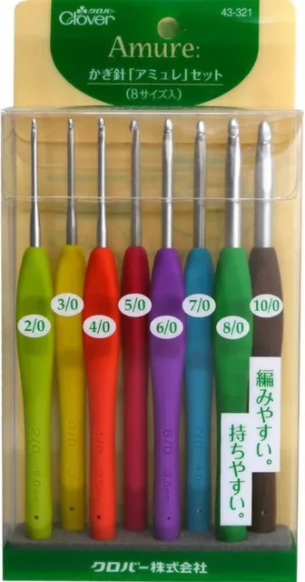 Amure Clover Crochet hooks set 43-321