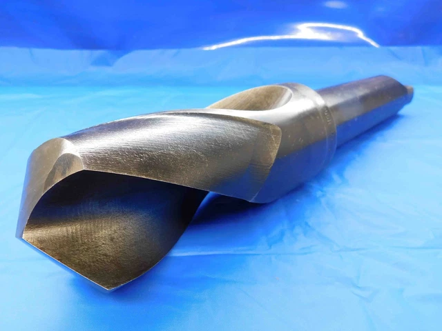 2 1/2 O.d. Hss Twist Drill Bit Morse Taper #5 Shank 4 1/2 Loc 2.5 Mt5