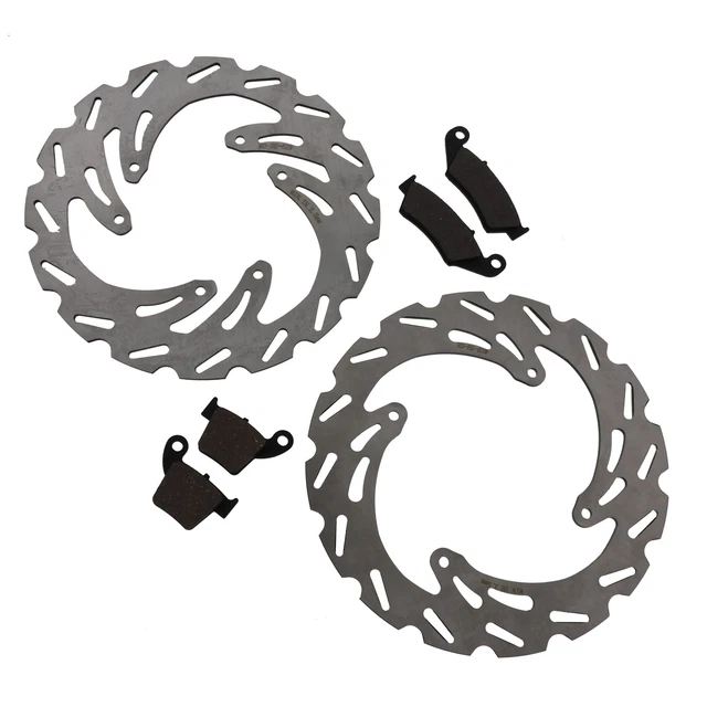Honda 02-07 CR125R / 02-07 CR250R Front And Rear Brake Pads & Sport Brake Rotors