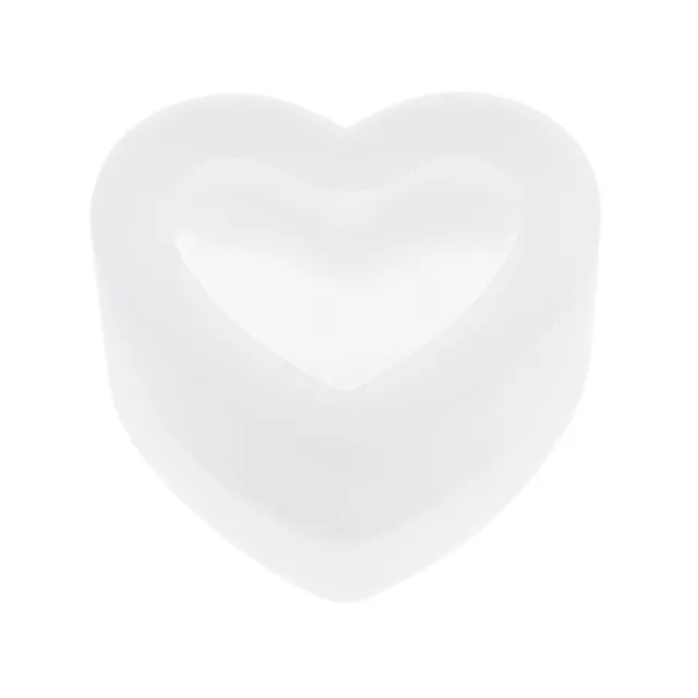 3D Heart Shape Silicone Mold Epoxy Resin Mirror Heart Shape