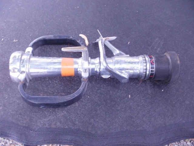 Akron Turbojet Style: 1729 Firefighters Fire Nozzle Prop Man Cave